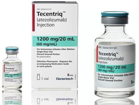 PD-L1抑制剂Tecentriq获批治疗晚期非小细胞肺癌