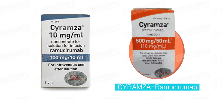 雷莫芦单抗（Ramucirumab,Cyramza）