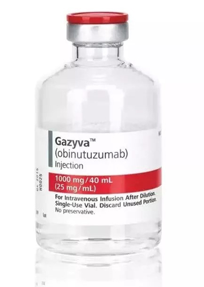 基因泰克新藥Gazyva用於治療淋巴瘤獲批